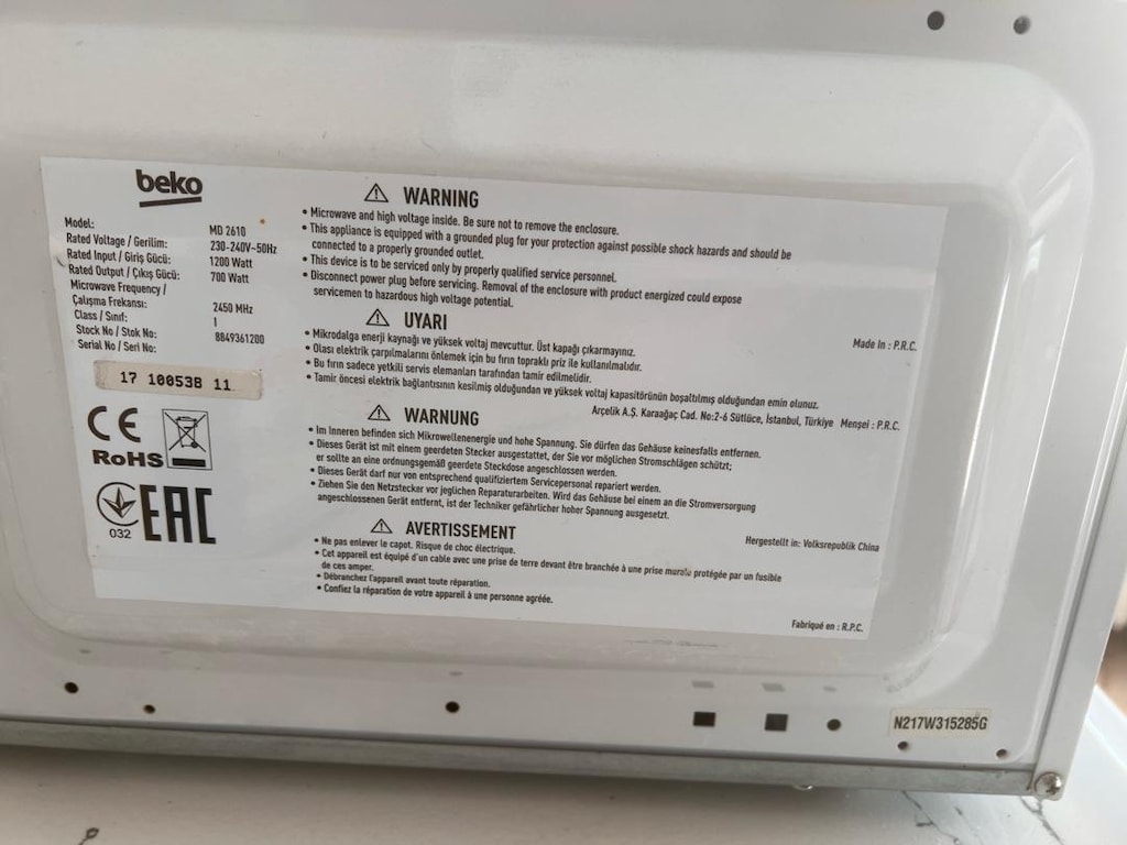 Beko Mikrodalga Fırın - 3