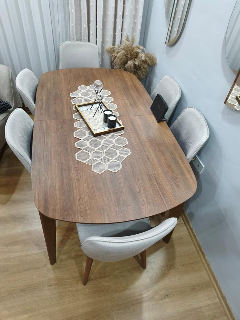 Doğtaş nova açılabilir yemek masası ve 6 sandalye takımı - 7