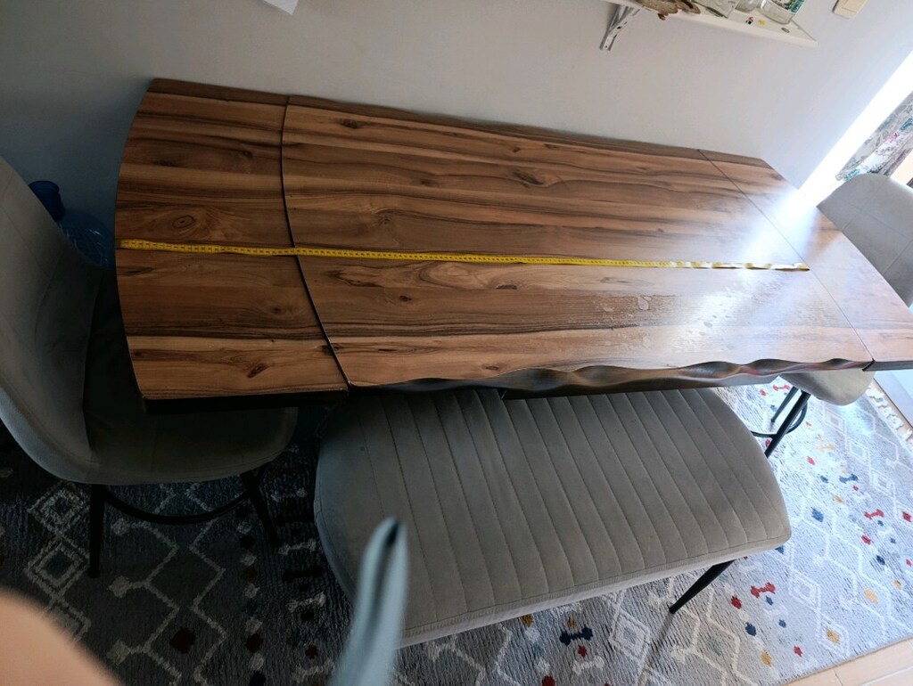 mutfak masası acılır 6/12 kişilik açılır kapanır.Mutfak masa takımı - 8