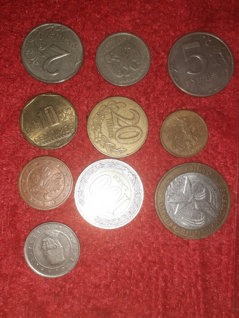 10 adet metal para - 2