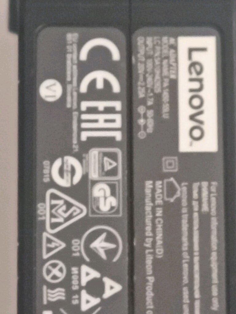 Orjinal Lenovo leptop adaptörü - 4