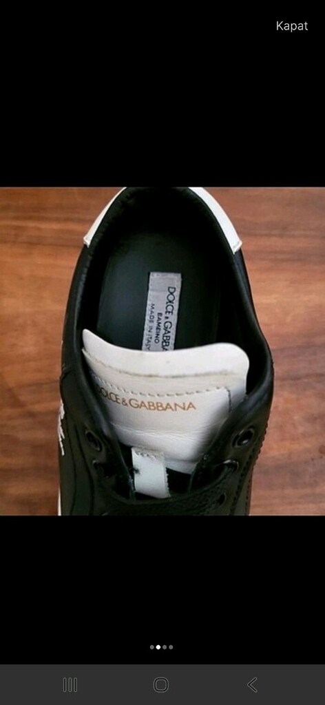 dolce gabbana orijinal urun 24 numara - 2