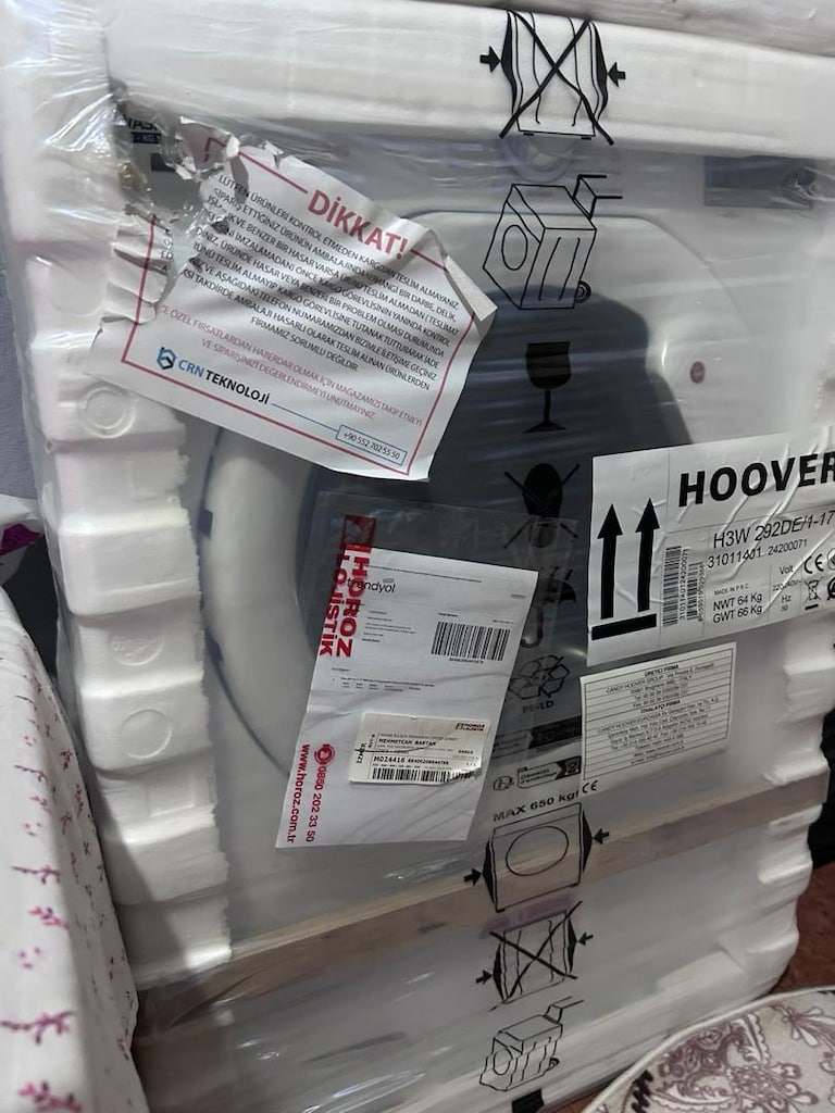 Hoover Çamaşır Makinası 9 Kg Sıfır - 4