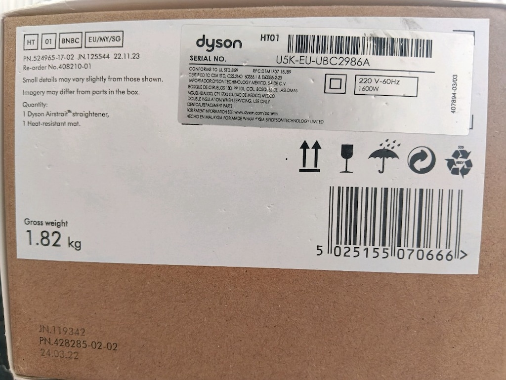 Dyson airstrait saç düzleştirici - 4