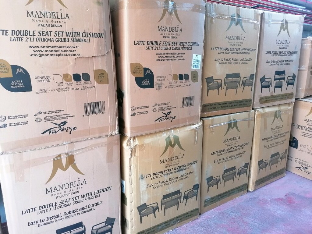 Latte oturma grubu 4 kişilik raddan model - 8