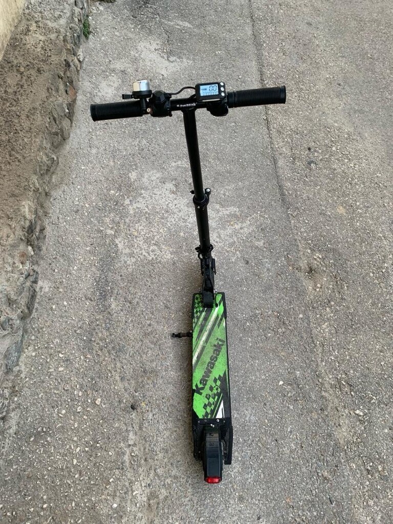 kawasaki elektrikli çocuk scooter - 5