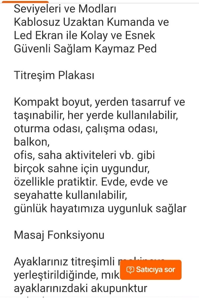 Titreşimli spor aleti RAIDEN PQ-CFN02 yeni sayılır - 11