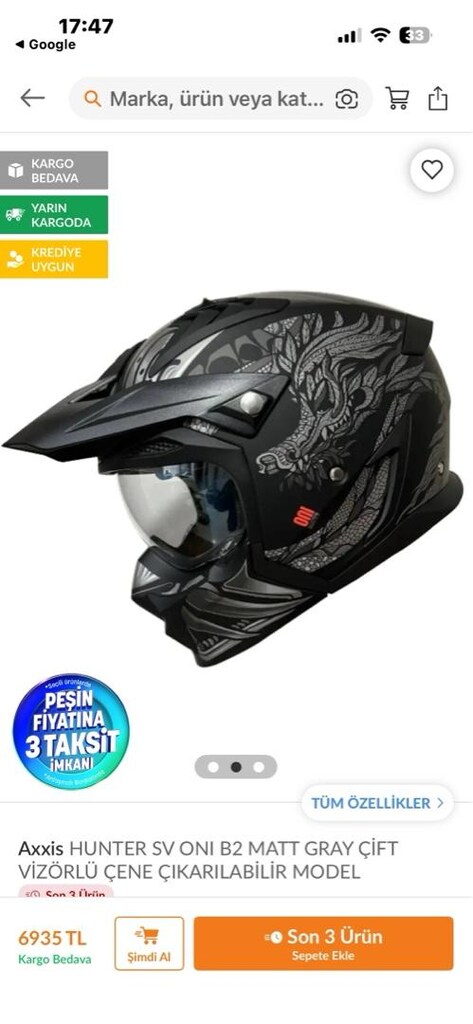 motosiklet ve atv kaskı - 8