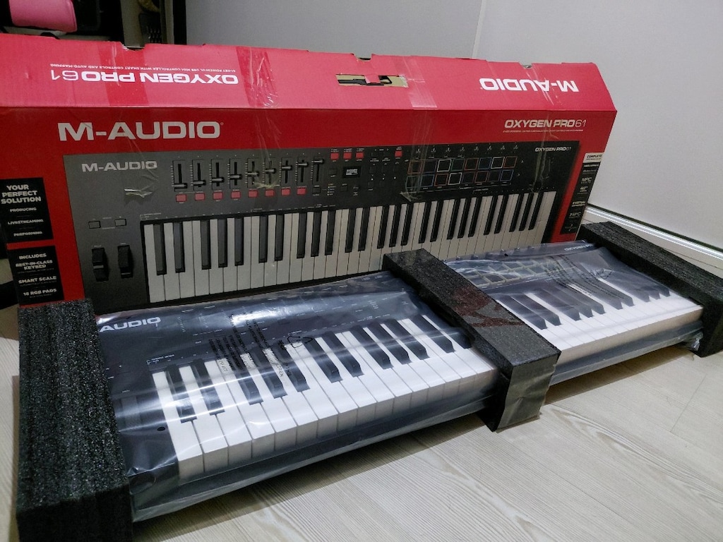 M-AUDIO Oxygen Pro 61 - Sıfır Ayarda - Kutulu - Çok Temiz