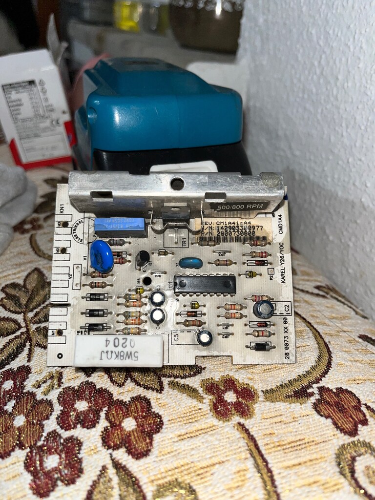 Arçelik / Beko 3340 Çamaşır Makinesi Motor Hız Kontrol Kartı - 2