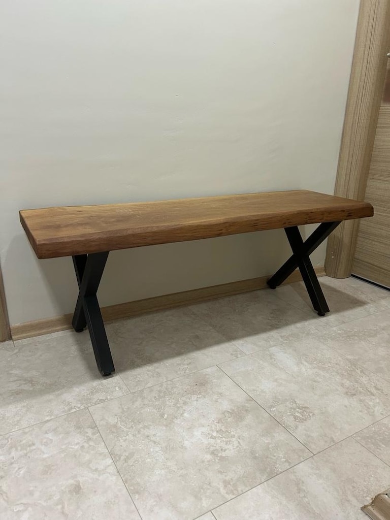 masif ceviz sehpa bench - 3