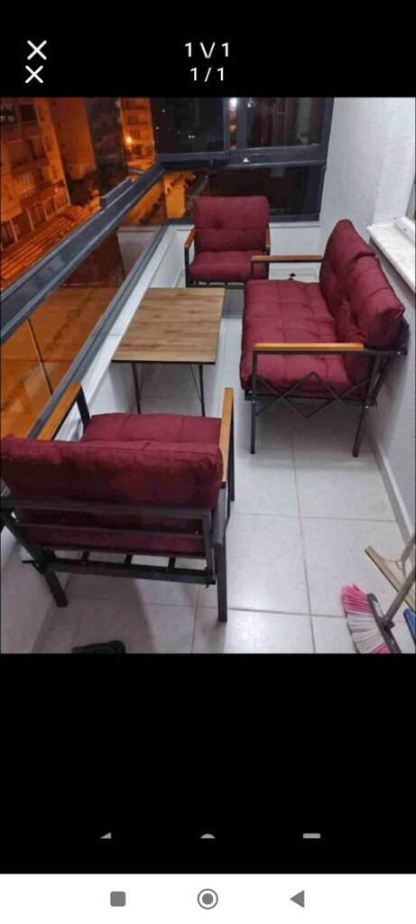 bahçe balkon takımı imalattan satış sıfır ürün - 2