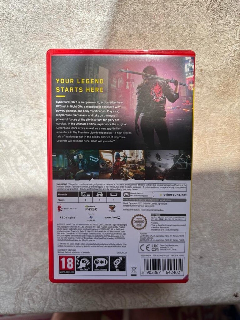 Cyberpunk 2077 - Switch 2 özel - 2