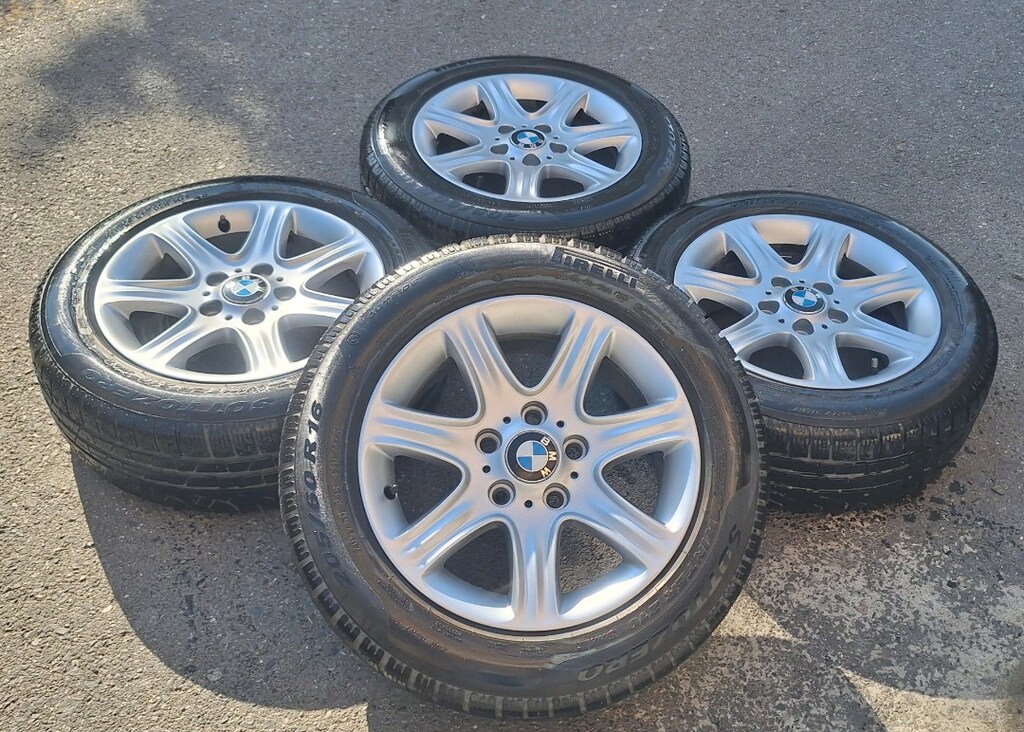 205 60 16 ORJINAL BMW JANT LASTİK TAKIMI BMW TRANSPORTER TRAFİK İNSİNG - 7