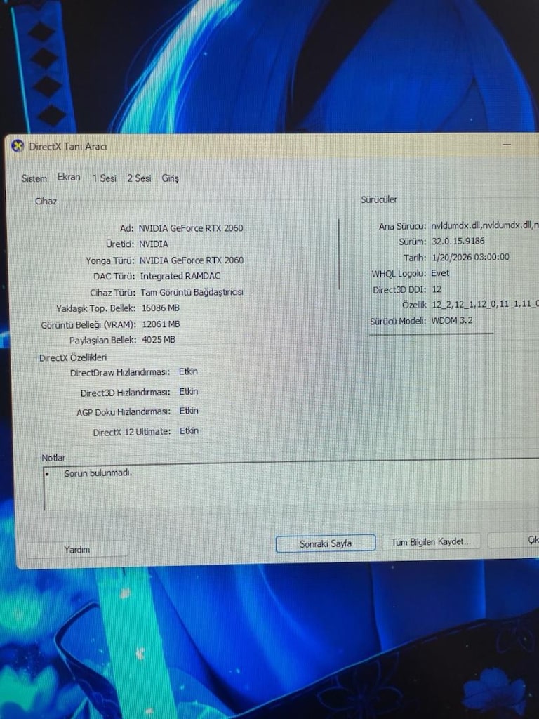 Oyuncu Bilgisayarı + 144 Hz Monitör + Gaming Set — RTX 2060 12 GB - 8