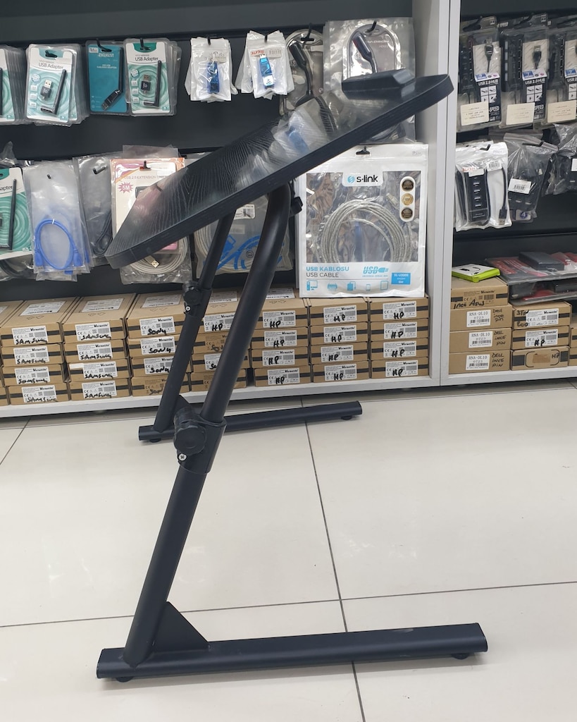 Yükseklik Ayarlı Katlanır Çok Amaçlı Sehpa Çalışma Masası - 8