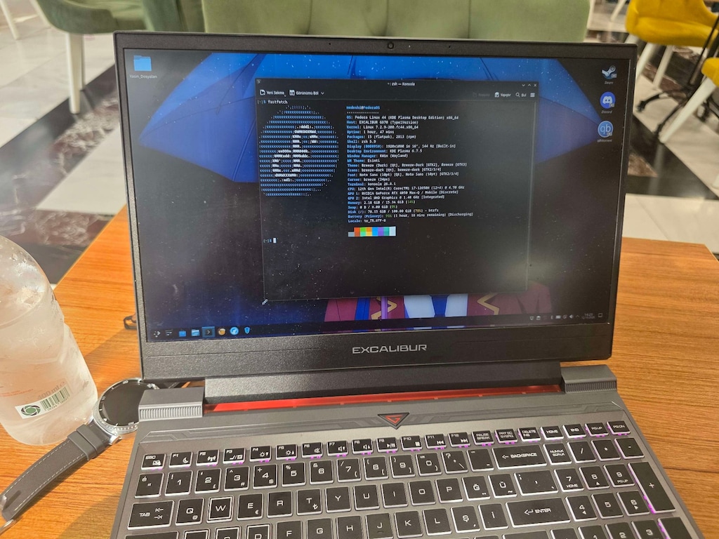 RTX4050'li Excalibur Laptop