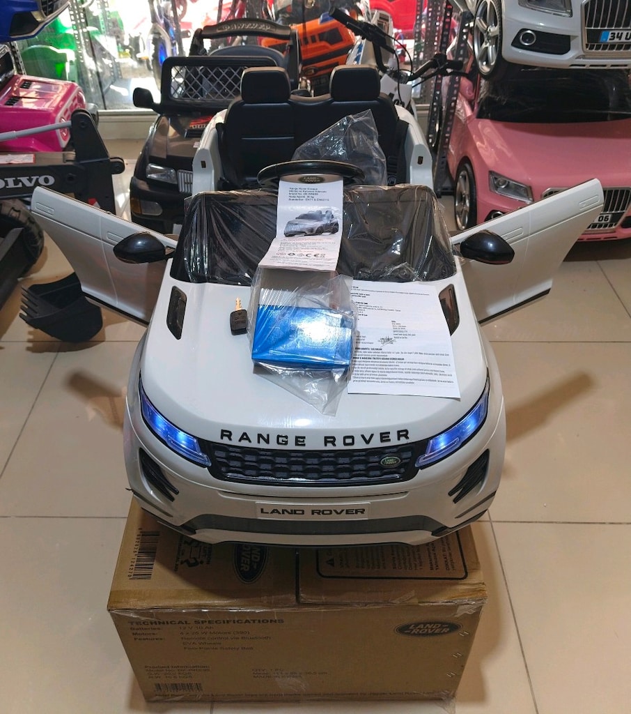 (VADE FARKSIZ 2 TAKSİT)SIFIR TEŞHİR LAND ROVER 4X4 AKÜLÜ ARABA
