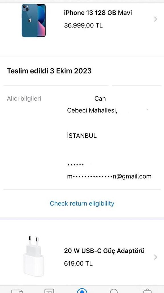 Apple Türkiye Alışlı İphone 13 128 GB Pil 75 - 4