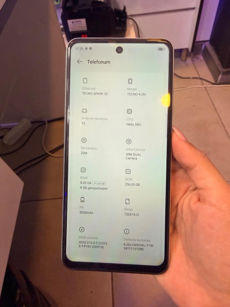 Tecno spark 20 256 gb tr - 6