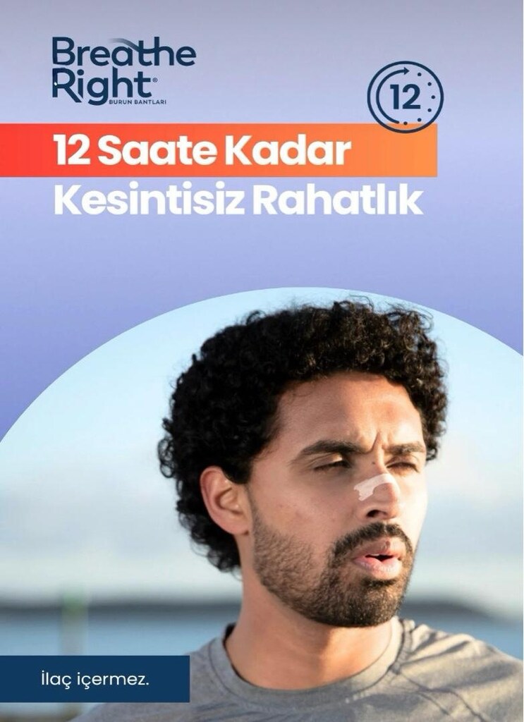 Breathe Right Burun Bandı Extra Güçlü 10'lu - 8