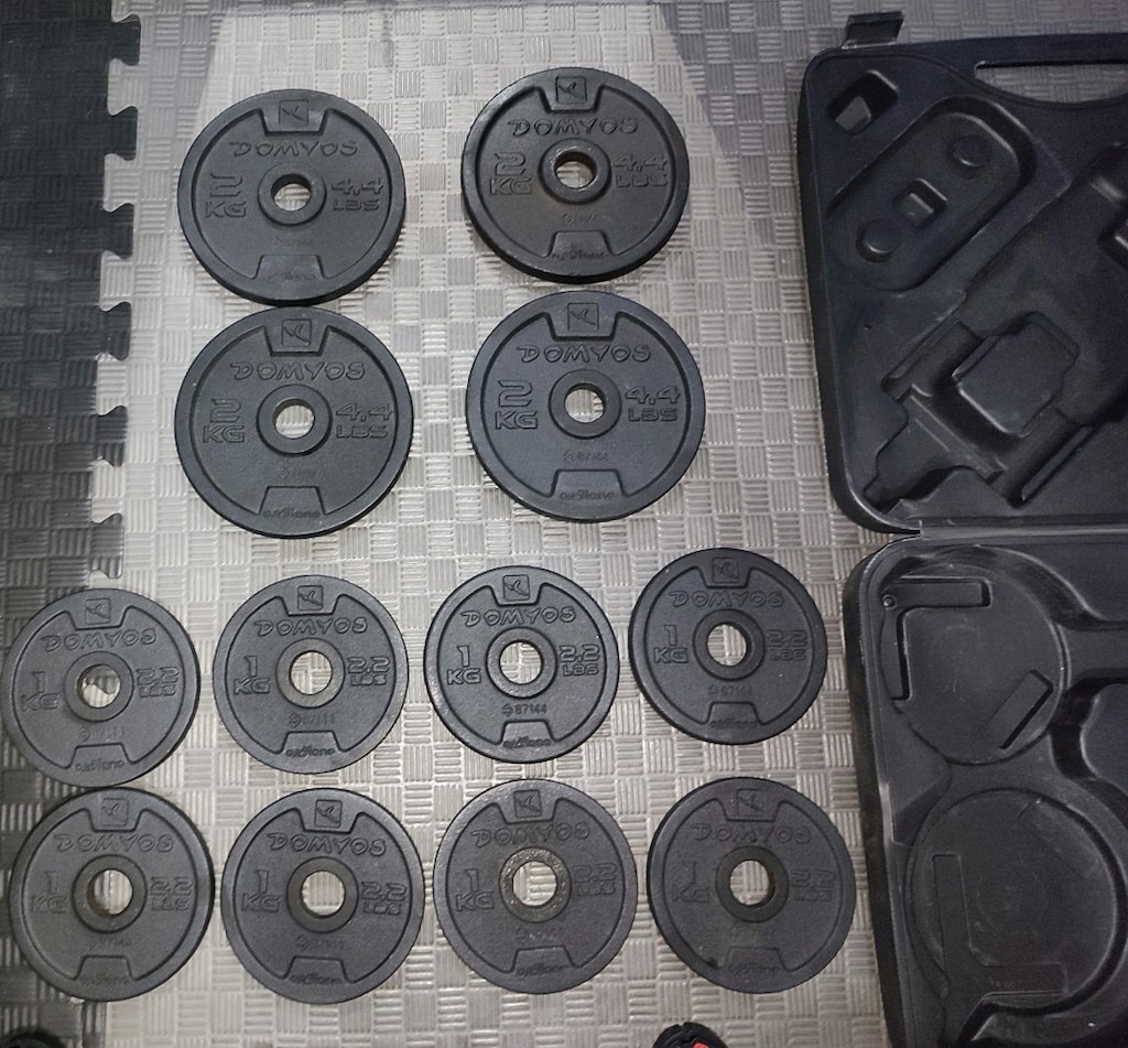 Çantalı Decathlon 20 Kg Ağırlık Set - 6