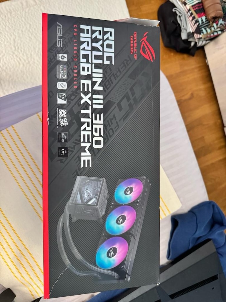 ASUS ROG RYUJİN III 360ARGB EXTREME SİYAH - 2