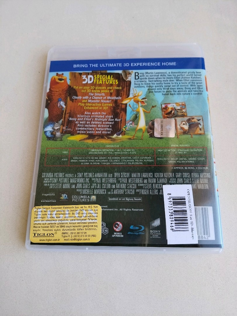 orijinal blu ray film 3D ve 2d birarada - 2