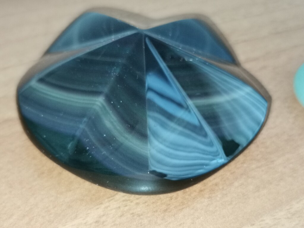 Gökkuşağı Obsidyen Doğal Taş - 6