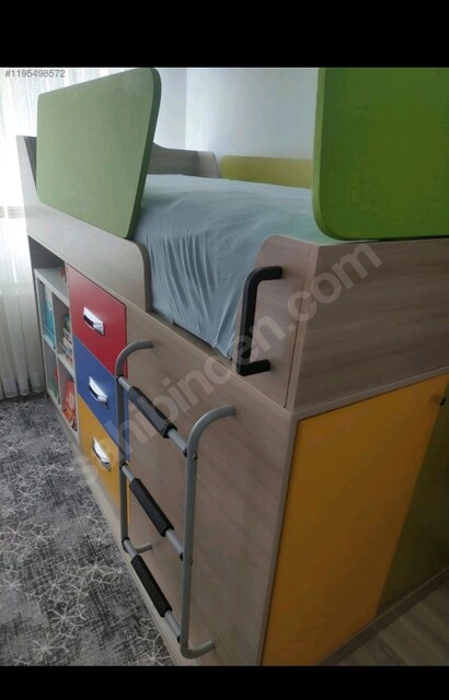 ÇEKMECELİ ÇOCUK YATAK MOBİLYASI