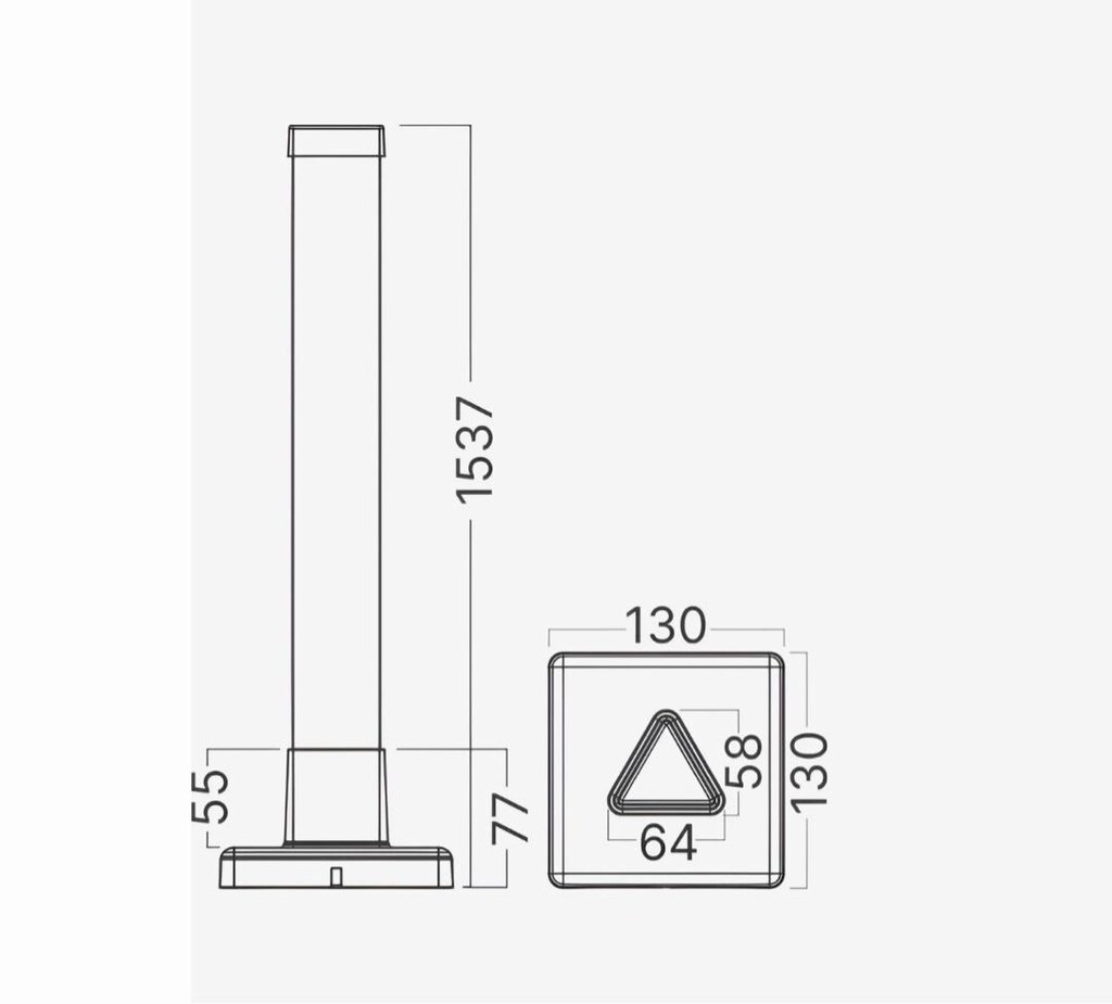 Braytron Led Floor Light 8W Köşe Lambaderi Sese Duyarlı, kumandalı - 5