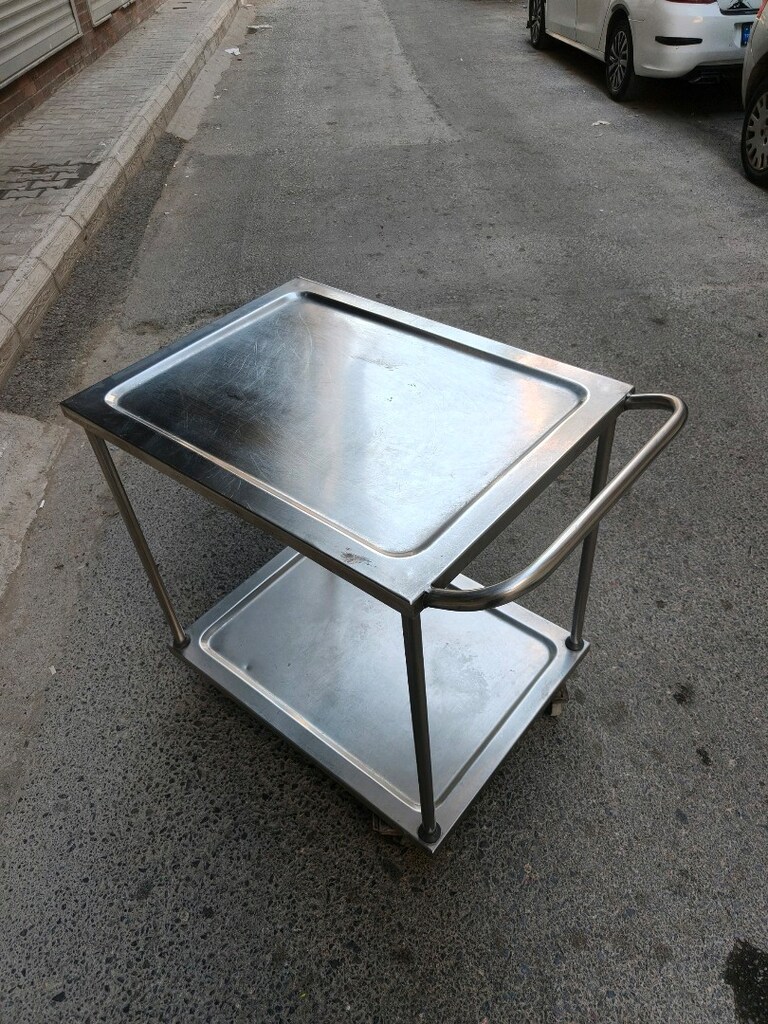 krom servis arabası - 17