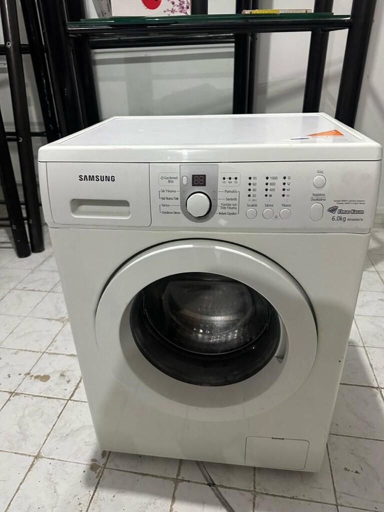 Samsung WF0600NCW A+ 1000 Devir 6 kg Çamaşır Makinesi - 6