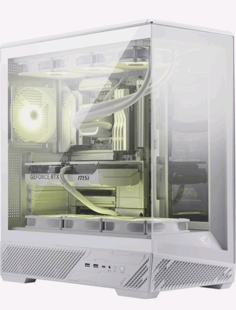SIFIR.MSI MAG PANO PZ 130R BEYAZ GAMING OYUNCU KASASI - 2