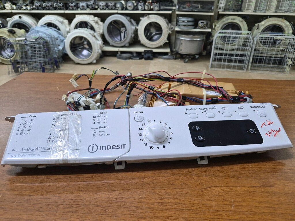 INDESIT IWE81283 Çamaşır Makinesi Anakart Kablo Tesisatı Özduryedekpar - 2