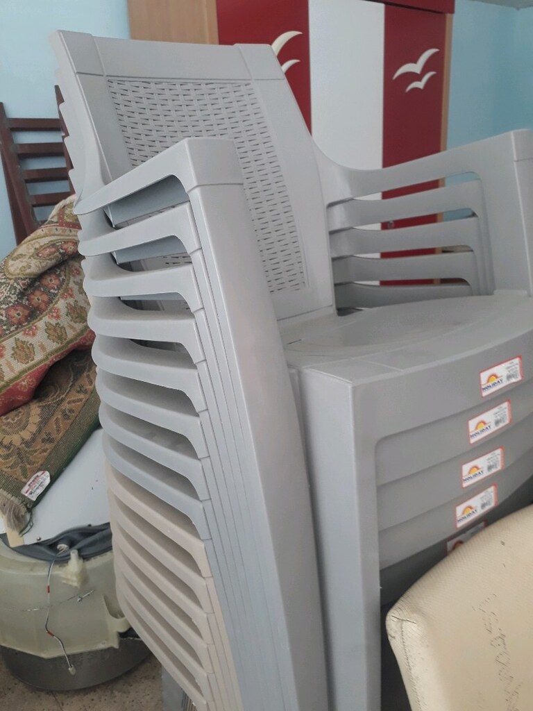 plastik sandalye sıfır - 5
