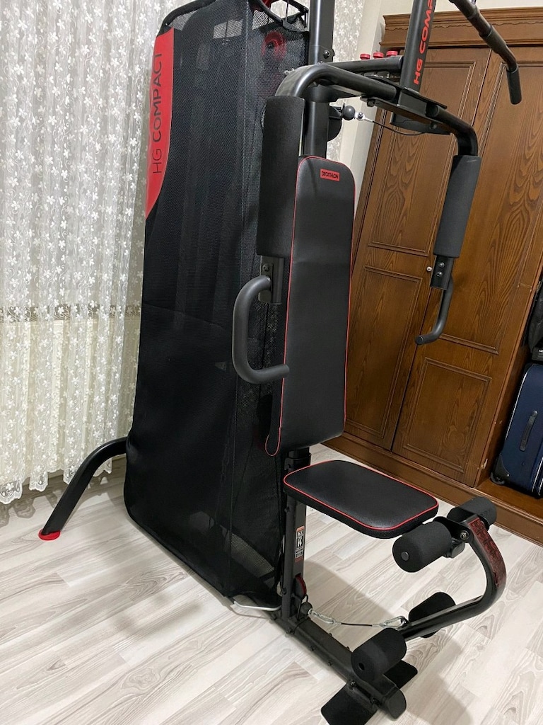 Decathlon home gym Compact | Spor aleti ağırlık istasyonu - 2