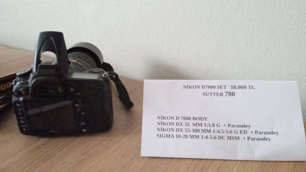 NİKON D7000 SET SUTTER 780 - 8