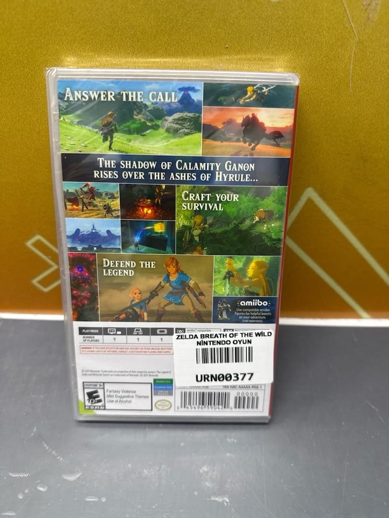 THE LEGEND OF ZELDA BREATH OF THE WILD NİNTENDO SWITCH OYUNU SIFIR - 2