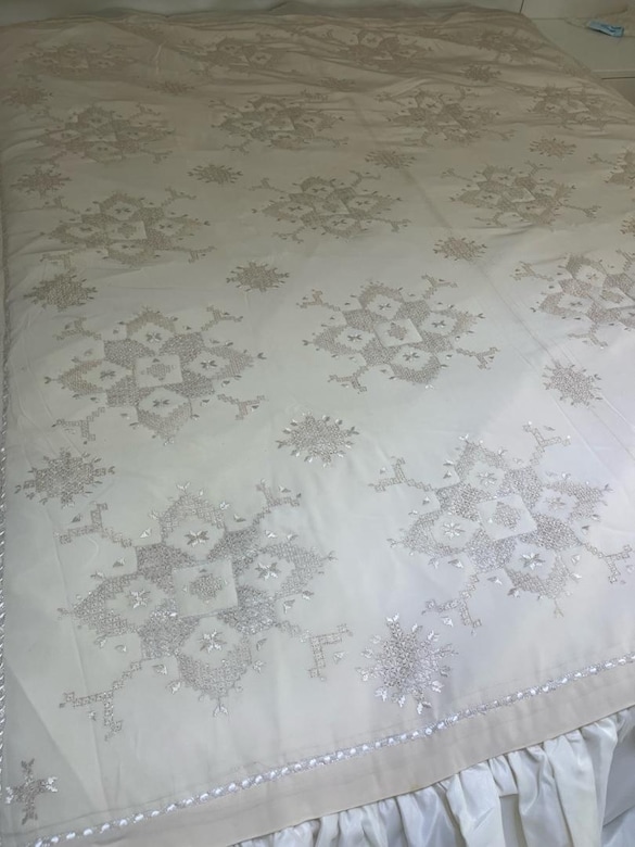 antep işi yatak örtüsü - 3