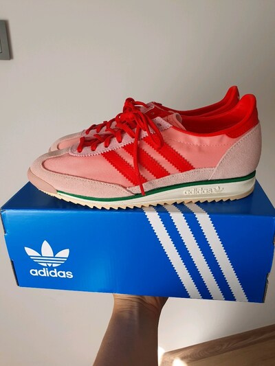 Adidas Spor ayakkabı kutulu Kırmızı Pembe Pudra SIFIR Orjinal 38