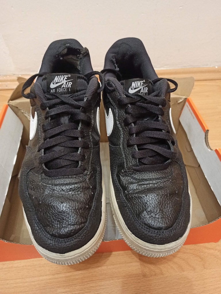 Orjinal Nike Siyah-Beyaz Düşük Bilekli Sneaker - 9