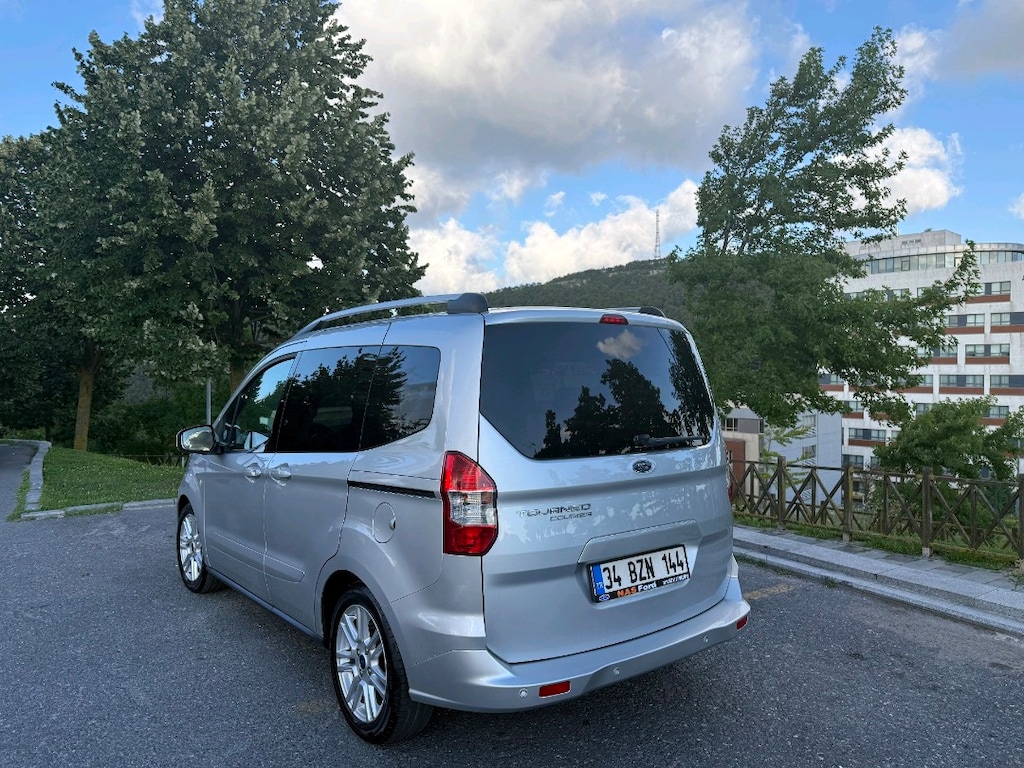 Ford Courier 2019 Değişensiz Boyasız 47000 km temiz Fatura Kesilecek - 5