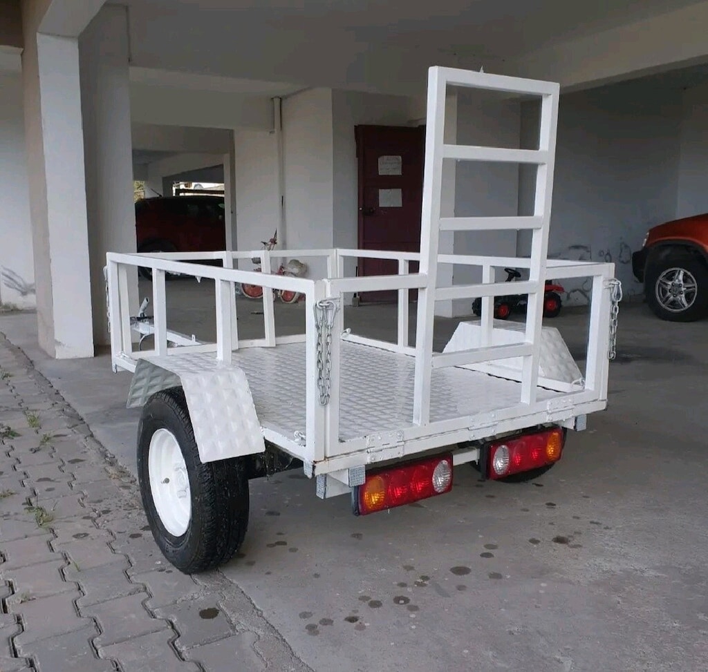 O1 Belgeli Motosiklet Taşıma Römorku - 6
