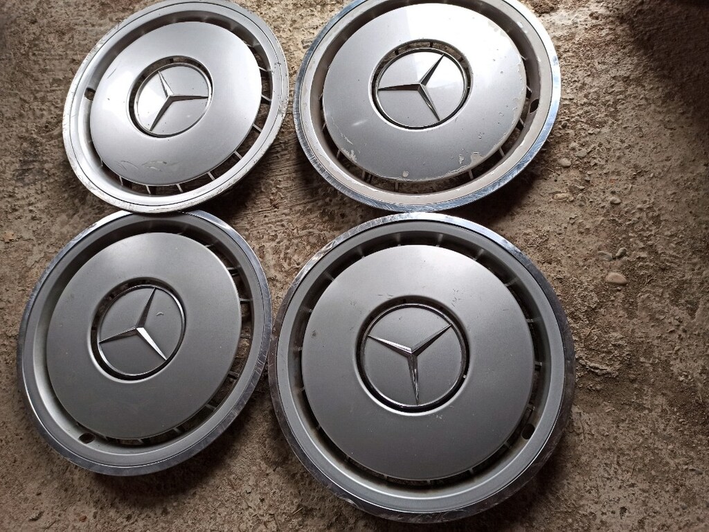 Orjinal Mercedes Benz 15 inç cant kapağı takımı 4ADET takım halinde - 5