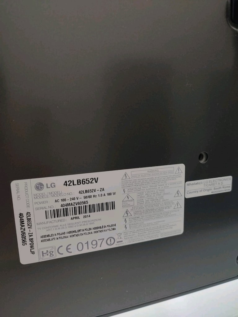 LG 42LB65 smart led tv - 3
