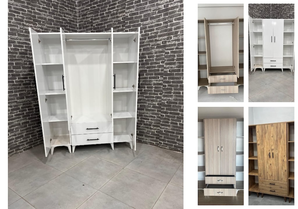 4 kapaklı elbise dolabı mnriufukyb - 5