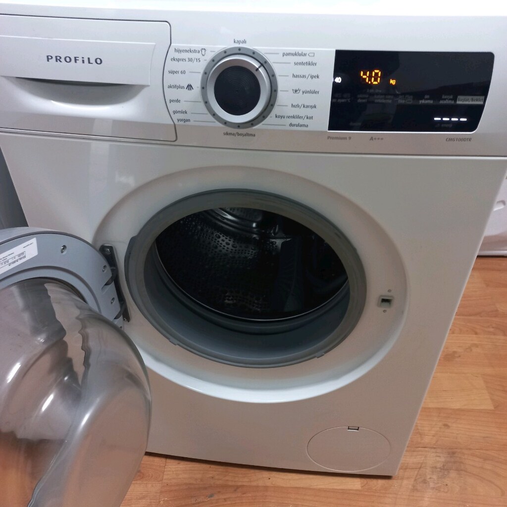 Sıfırdan Farksız Yeni Model 9kg Profilo Çamaşır Makinesi! - 12
