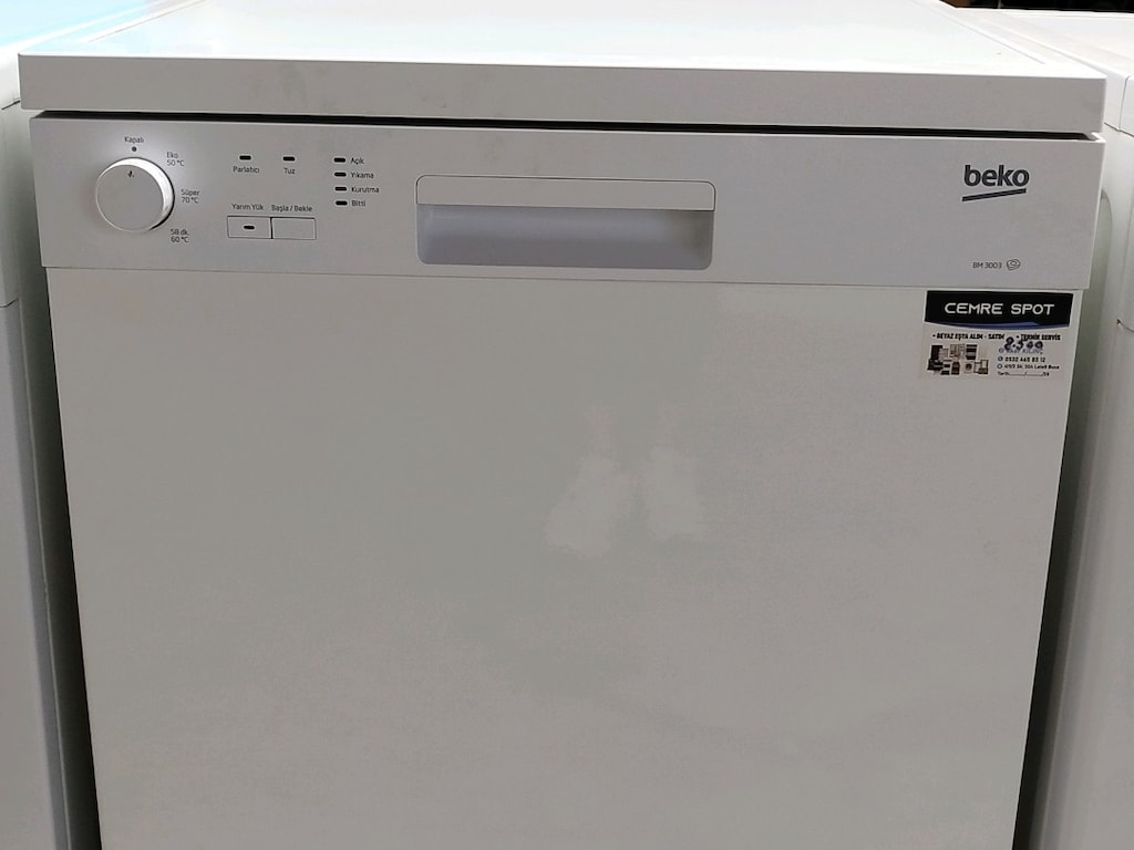 BEKO 3 PROGRAM BULAŞIK MAKİNESİ İZMİR İÇİ 3 AY GARANTİMİZ VARDIR - 2