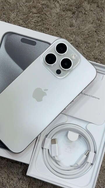 iPhone 15 Pro Max 256 GB Beyaz | 8 Ay Garantili | Tertemiz/Pil 94